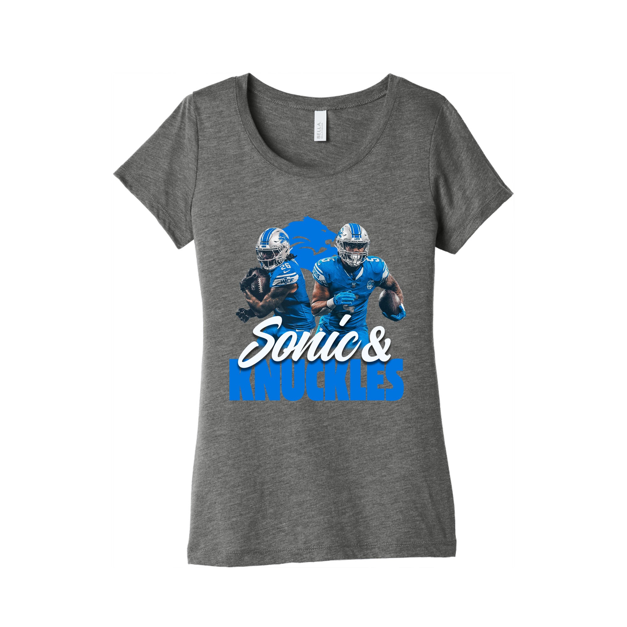 Sonic Knuckles Lions Womens Triblend Tee